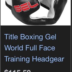 title boxing headgear