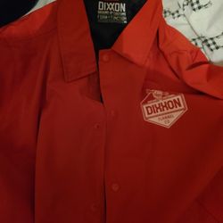 Dixon Red Windbreaker 