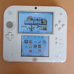 Nintendo 2ds With Super Mario Bros. 2 Already Installed