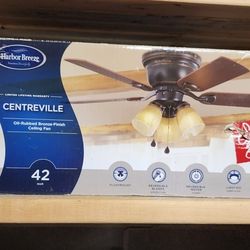 Brand New Harbor Breeze 42" Ceiling Fan