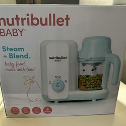 Nutribullet baby And Graco High Chair