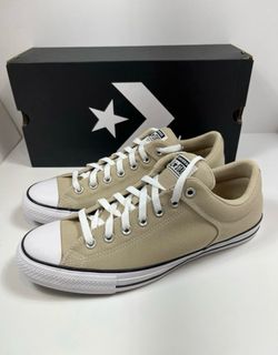 NEW Converse High Street OX  Tan Sneakers Unisex  Men’s 10.5 Women’s 12.5  shoes NIB
