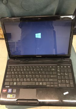 Toshiba satellite AMD P320 , 2.1ghz, 320gb , 4 gb ram win 10