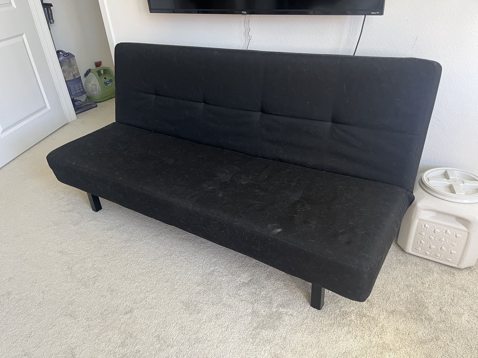 IKEA Balkarp Sleeper Sofa (black)