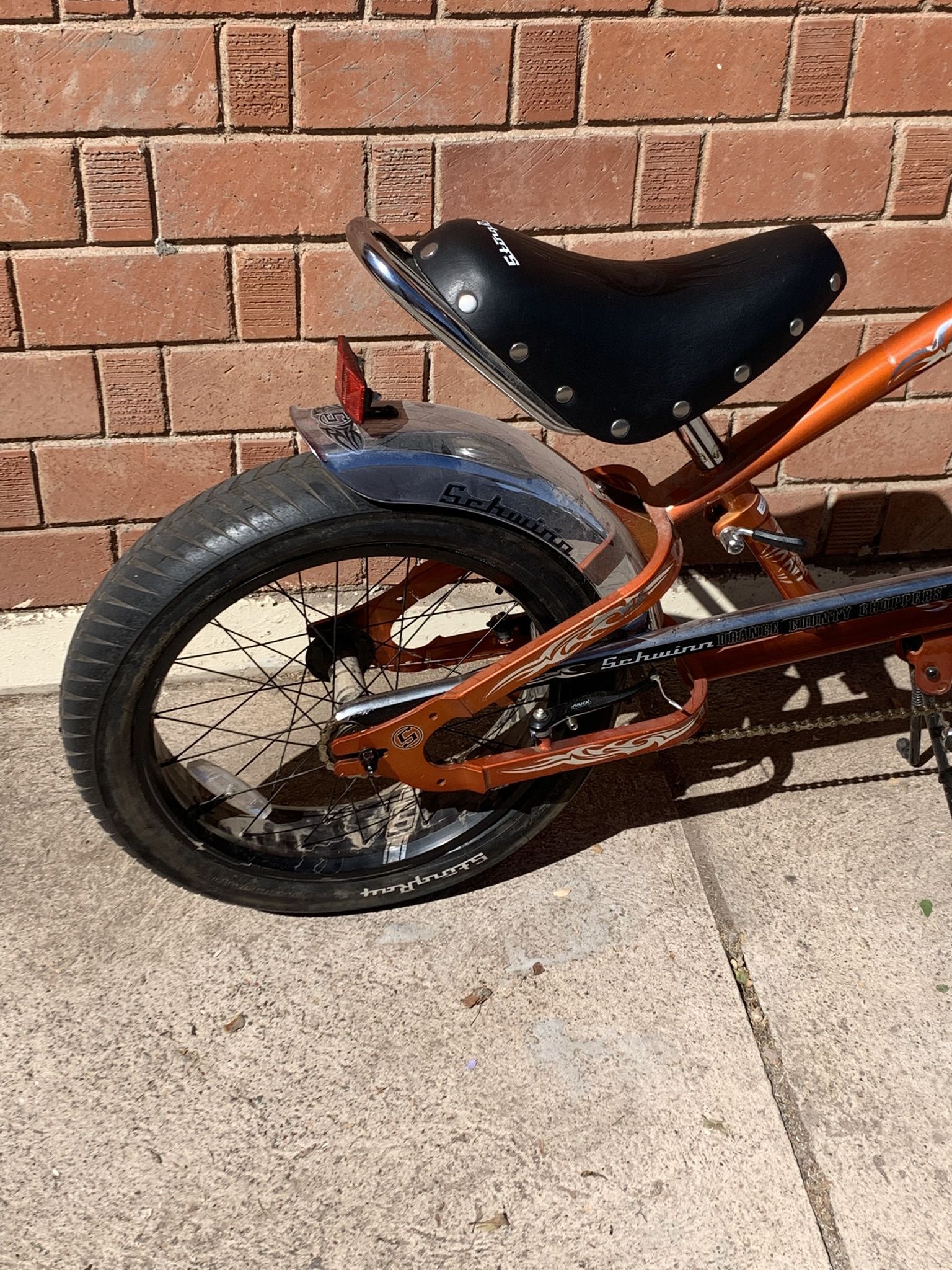 Classic Old School Schwinn StingRay Bike Orange For Sale