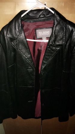 Leather jacket