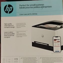 HP Printer - color LaserJet pro 3201dw 