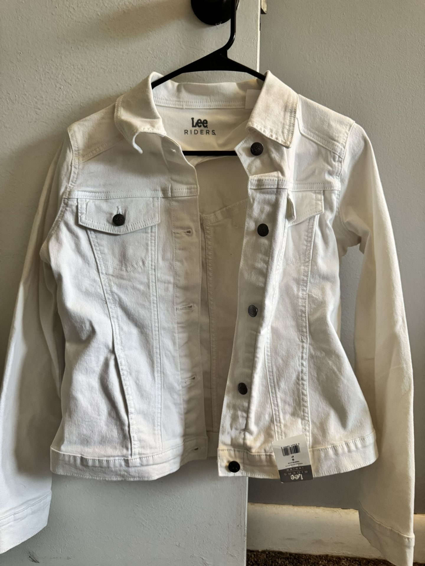 White Denim Lee Jacket - Women’s Small