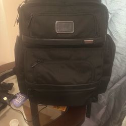 Tumi Back Pack And Wallet 