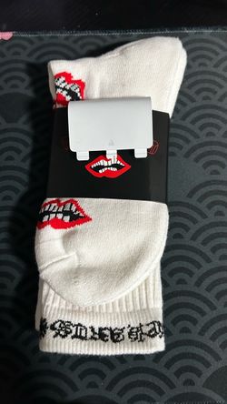 Chrome heart socks