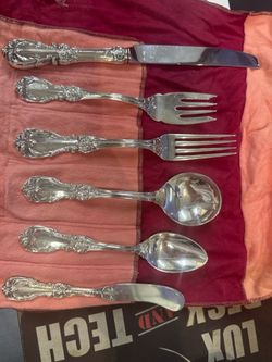 Reed & Barton Sterling Silver Six-Piece Flatware Set