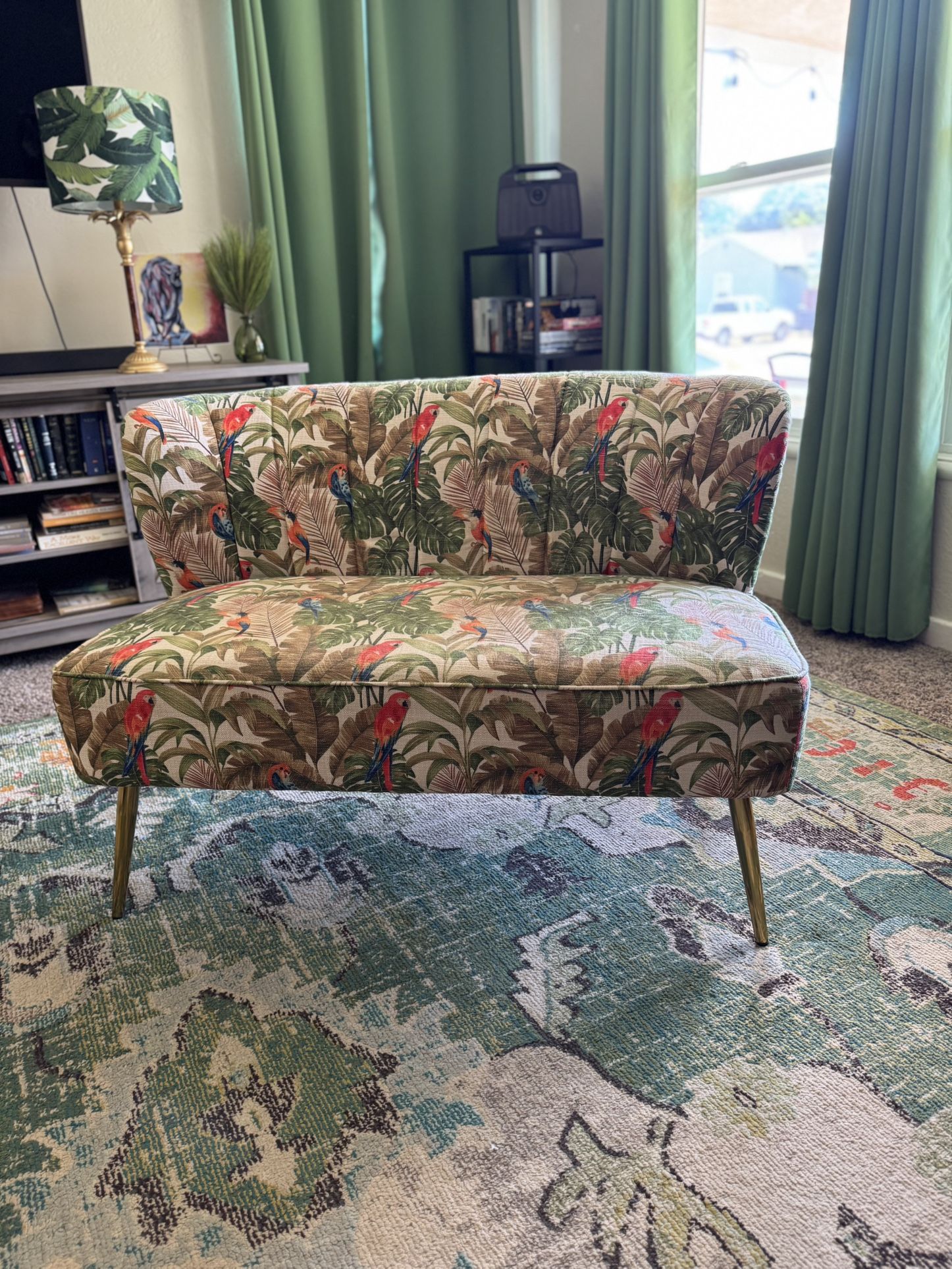 Lush Leaves Love Seat