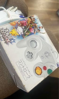 White Super Smash Bros. Gamecube Controller