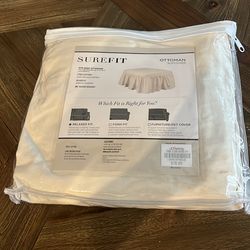 Surefit Ottoman Slipcover