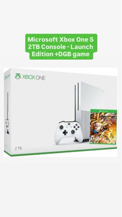 Xbox one 2 tb launch edition + 1 Game dragon ball