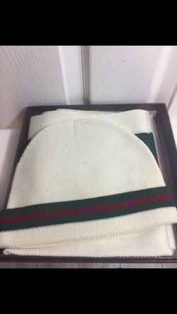 Gucci Beanie and Scarf