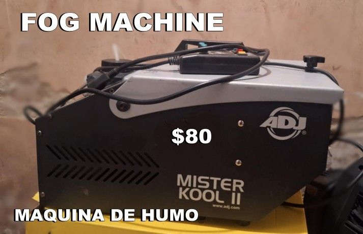 fog machine