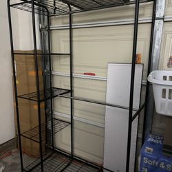 2 Portable Freestanding Closets