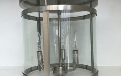 Savoy house pen rose 3 light 13” semi flush mount