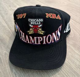 Vintage NBA Chicago Bulls 1997 champion hat