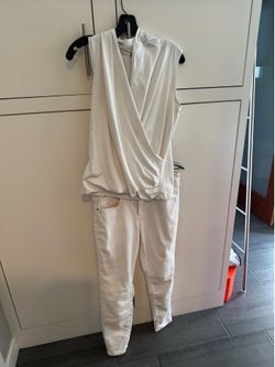 Athleta jeans /Designer t shirt bundle