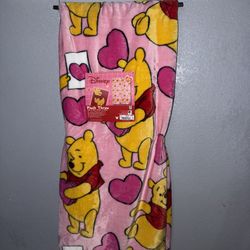 Winnie The Pooh Valentine Blanket