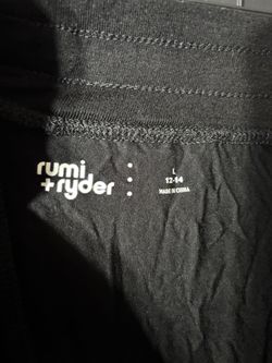 Rumi + Ryder Black Bottoms Size L