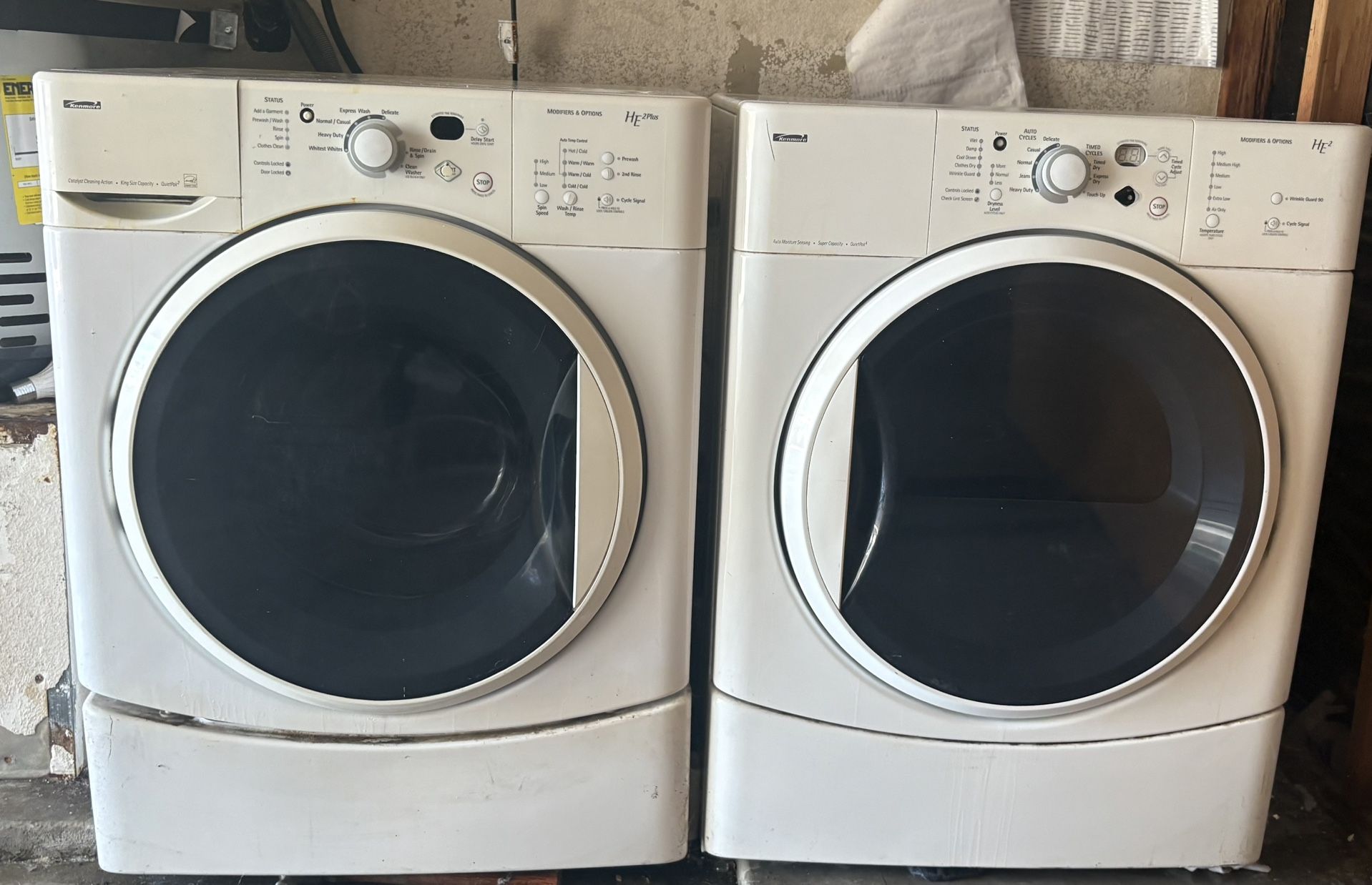 Kenmore Washer & Dryer Send Offer