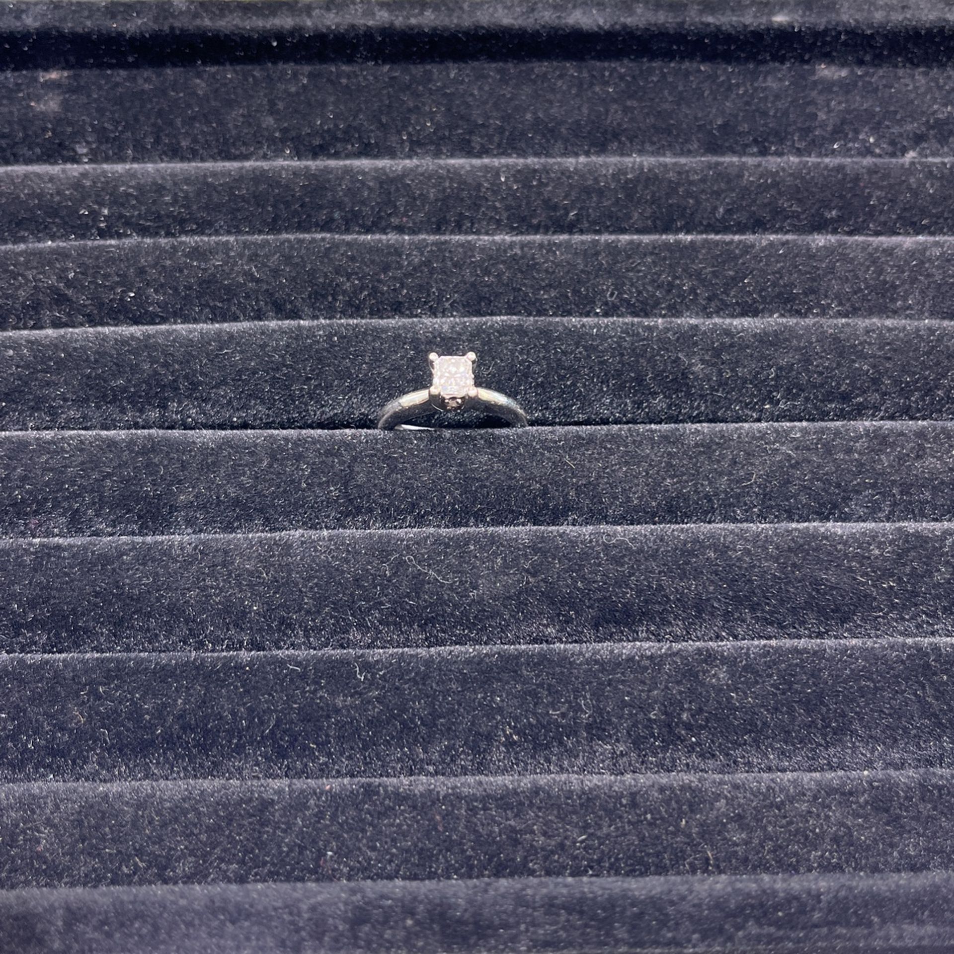 14kt White Gold Engagement Ring!