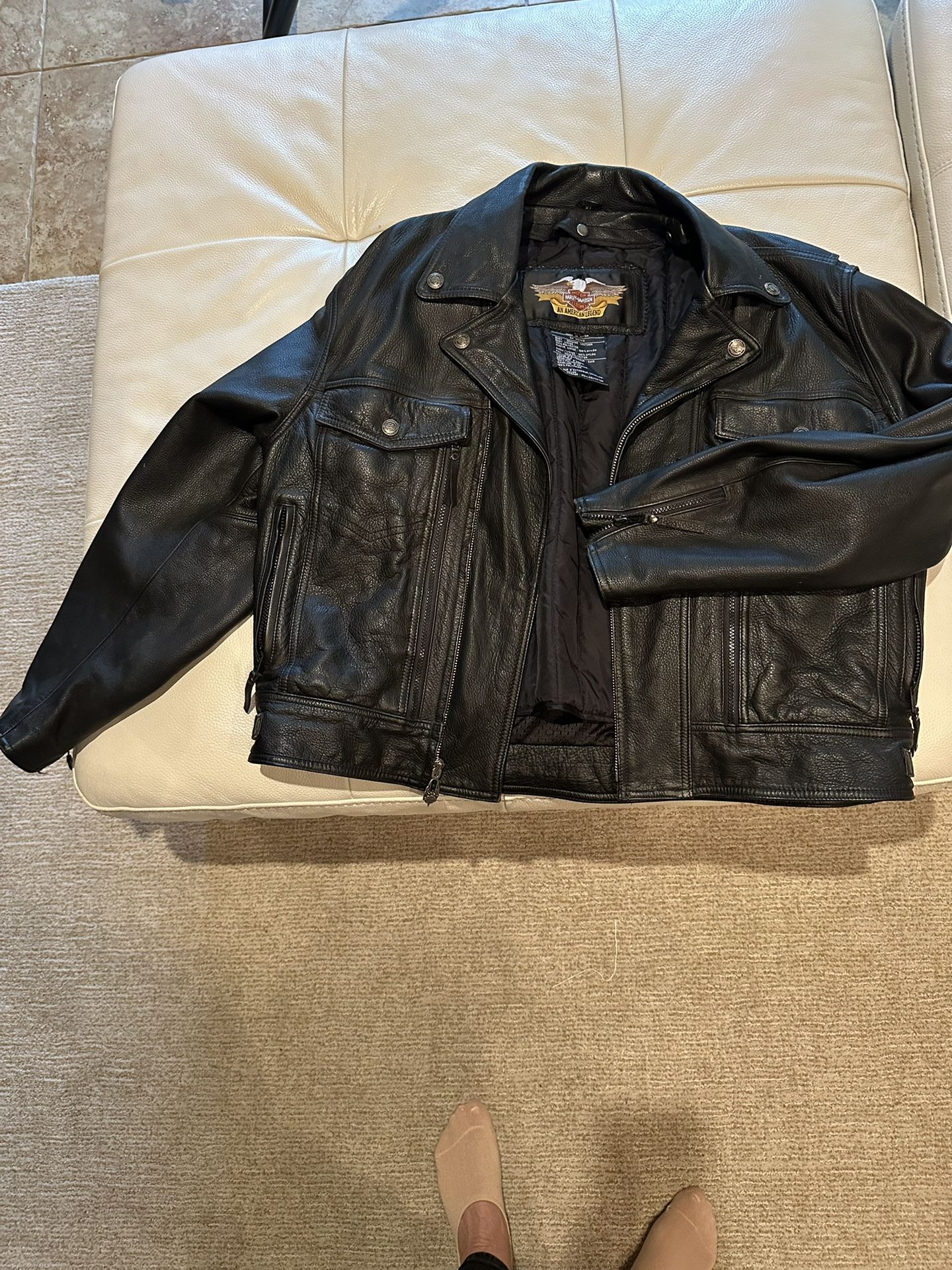 Harley Jacket -XL Leather