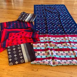 Scarfs $60 Each Reversable