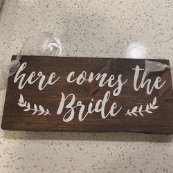 Wedding Sign