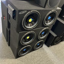 Planet Audio 12” Bass package On Sale 