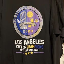Lakers/ Dodgers Champion T Shirt