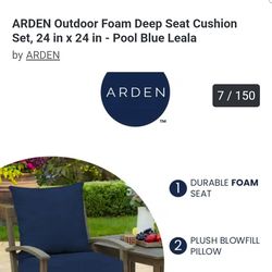 New Deep Seat cushions