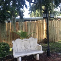 Bench Extremely Heavy For Outdoor