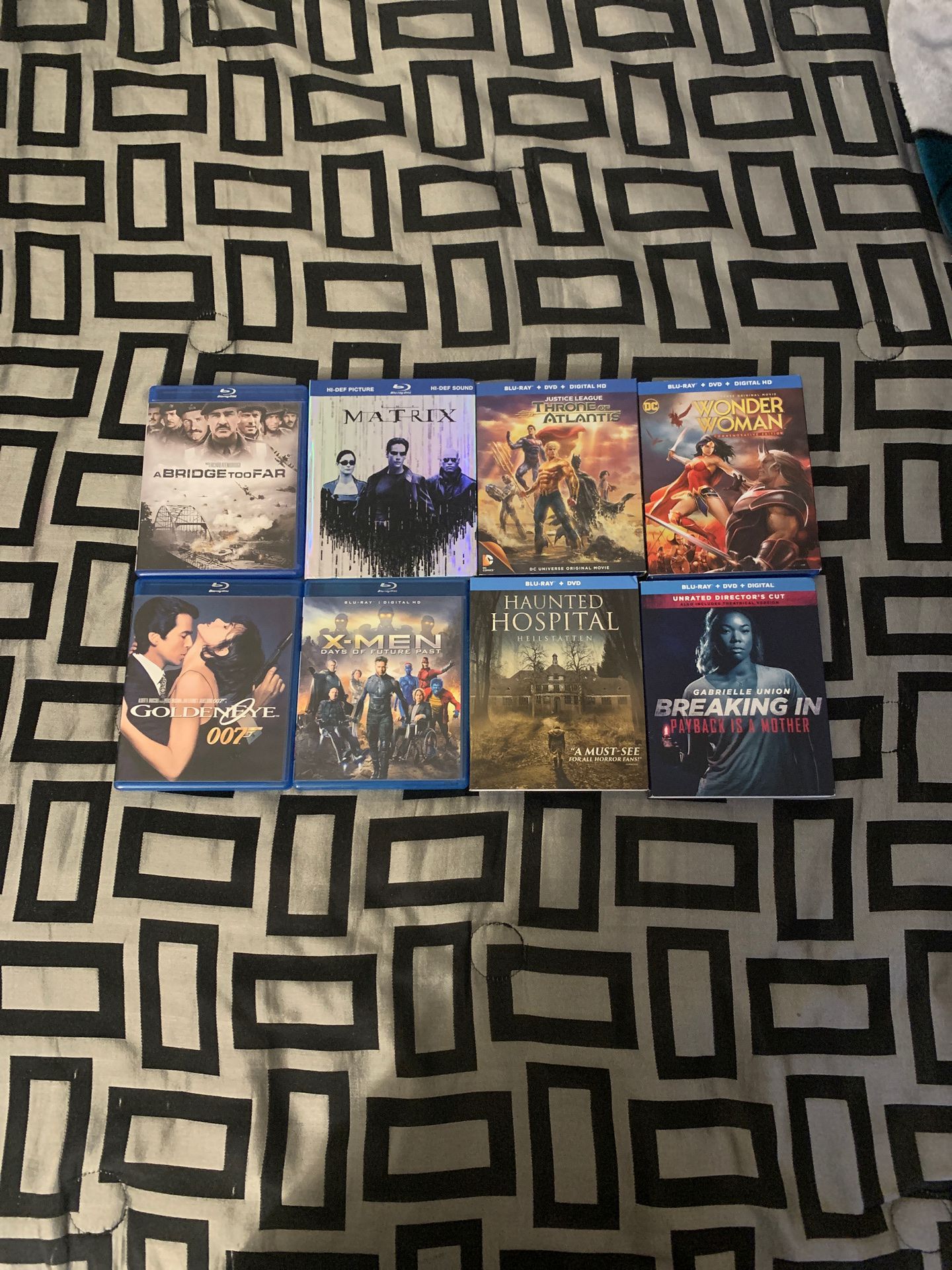 Blu-ray’s, movies, animated, action, horror, suspense