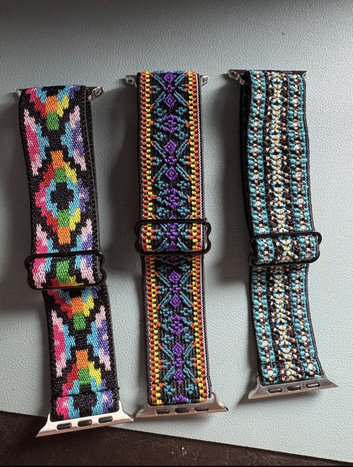 3pc Adjustable Apple Watch Bands