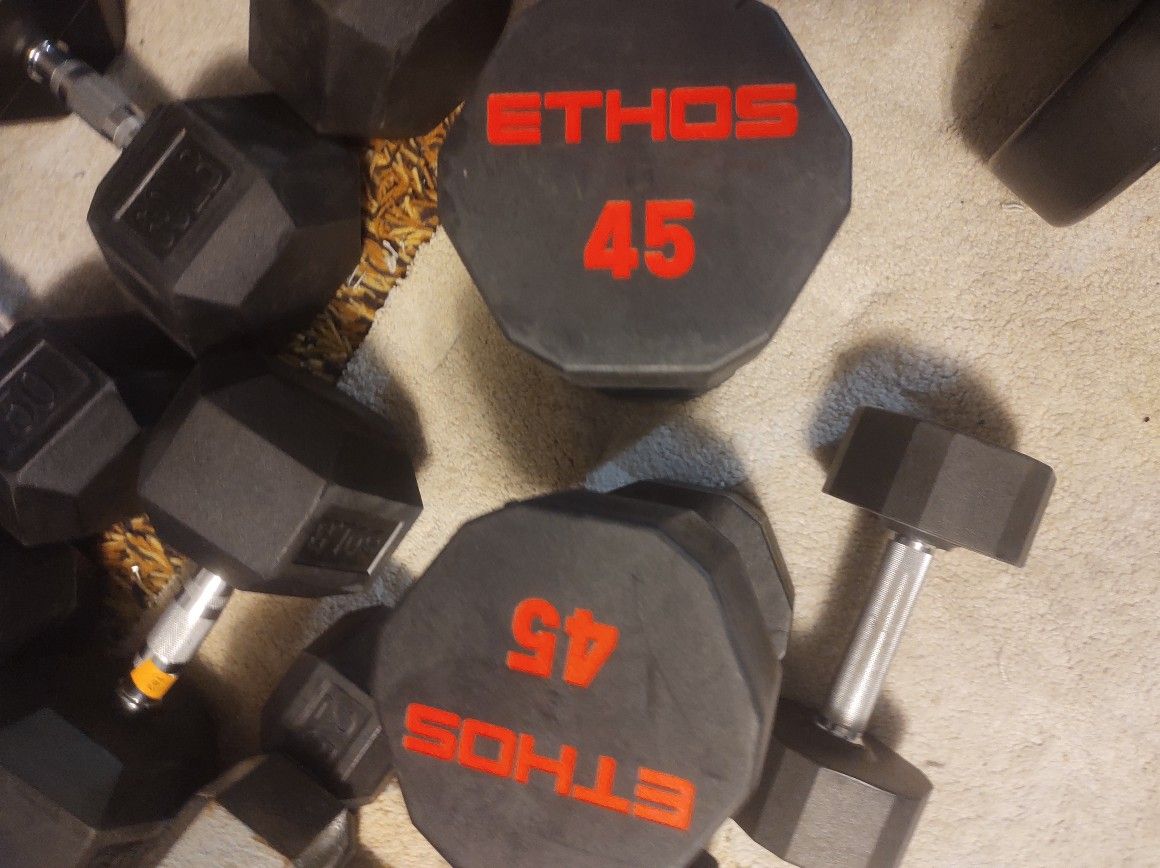 Set Of Ethos Dumbbells