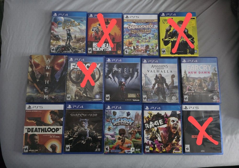 PS5 And PS4 Games
