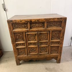 Vintage Asian Cabinet 