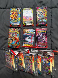 Pokemon Booster Packs - CR, PO, PB, ME, SS, DR, PF