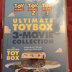Toy Story ultimate toy box collection 1, 2, 3 (blu-ray/dvd combo + digital copy)