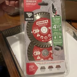 4 1/2in Diablo Diamond 2pks (2/30$)