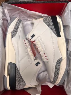 Air Jordan 3 white cement reimagined size 12.5