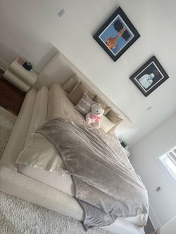 King size bed frame