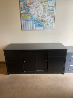 Black Credenza