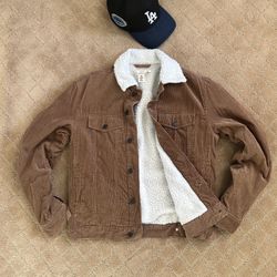 Corduroy Sherpa Jacket