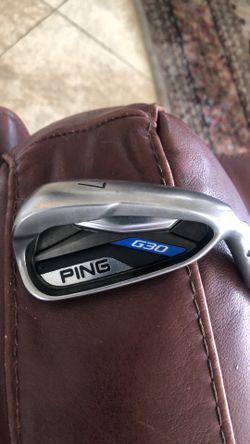 Ping G30 7 iron RH CFS Distance steel regular shaft excellent golf Pride grip