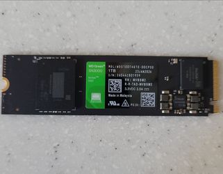 SanDisk WD Green 1TB NVMe